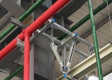 锡林浩特该抗震支架的整体式支吊架结构协调性好